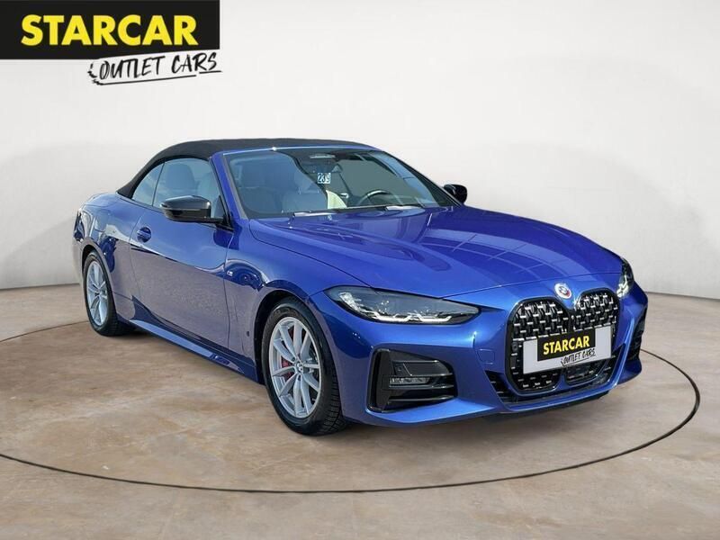 Portimao blau metallic Gebraucht 2023 BMW 420 M Sport Cabrio | 49.970 € (Teuer) - Bild 1/4