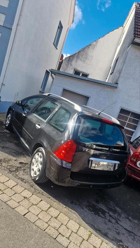 Schwarz Gebraucht 2007 Peugeot 307 Kombi | 1.150 € (Guter Preis) - Bild 1/4