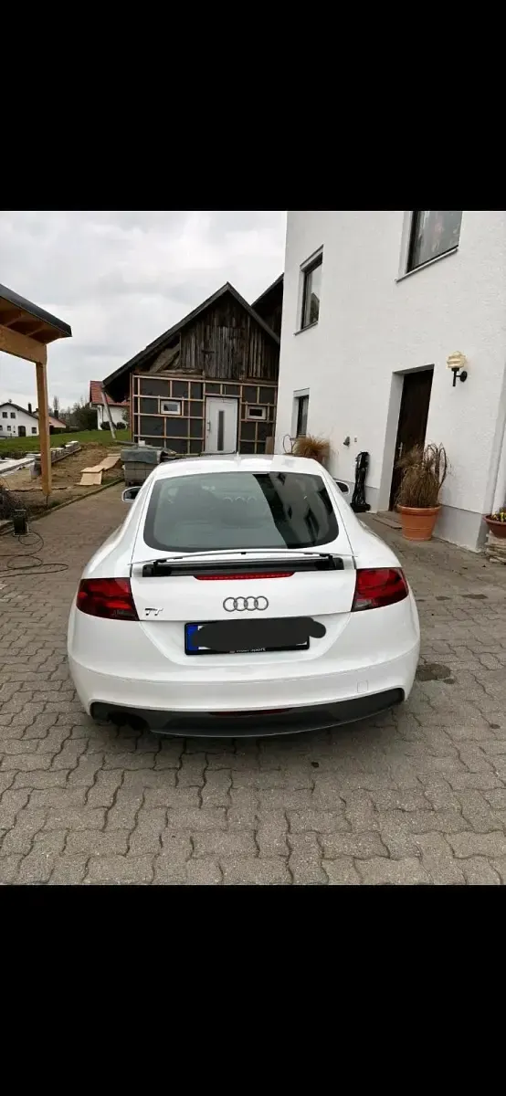 Gebraucht Audi TT S-Line 200 PS (147 kW) 2008 Weiß Coupé