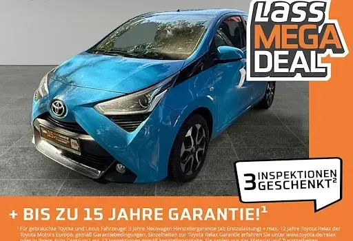 Gebraucht Toyota Aygo X-play 72 PS (52 kW) 2019 Blau Kleinwagen