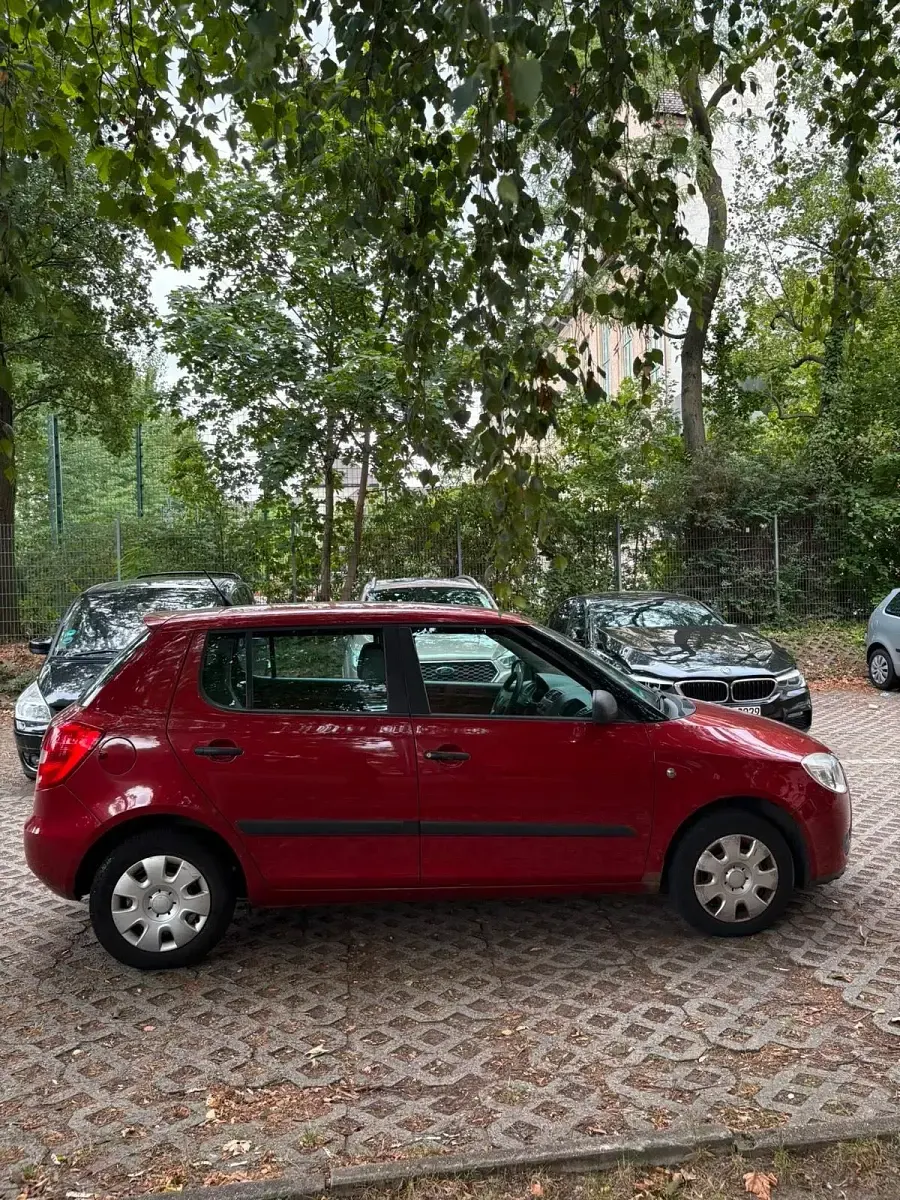 Gebraucht Skoda Fabia 60 PS (44 kW) 2007 Rot Limousine