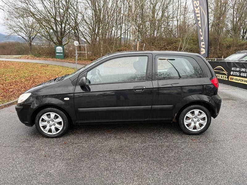Gebraucht Hyundai Getz Basis 67 PS (49 kW) 2008 Schwarz Kleinwagen