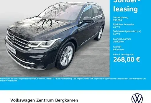 Second-hand VW Tiguan Elegance 245 CP (180 kW) 2021 Negru SUV