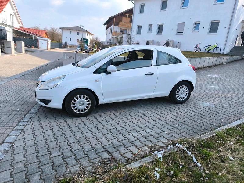 Gebraucht Opel Corsa Eco 69 PS (50 kW) 2010 Weiß Kleinwagen