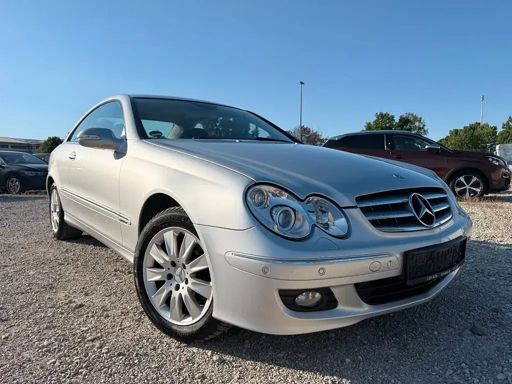 Gebraucht Mercedes CLK280 231 PS (169 kW) 2006 Silber Coupé