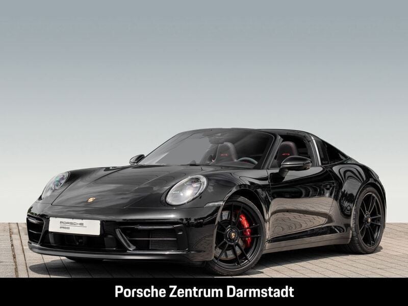 Tiefschwarzmetallic Gebraucht 2023 Porsche 911 Targa 4 Sport Cabrio | 177.992 € (Fairer Preis) - Bild 1/4