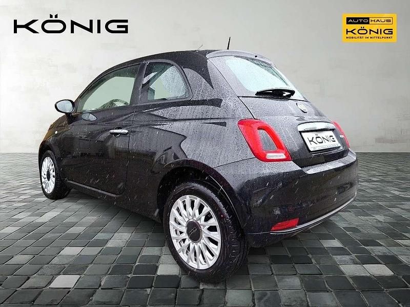 Gebraucht Fiat 500 Basis 69 PS (50 kW) 2023 Vesuvio schwarz (5ce) (schwarz Kleinwagen