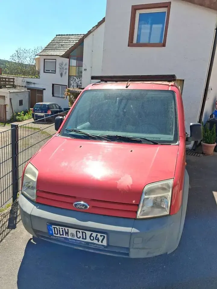 Gebraucht Ford Tourneo Connect 90 PS (66 kW) 2008 Rot Van / Kleinbus