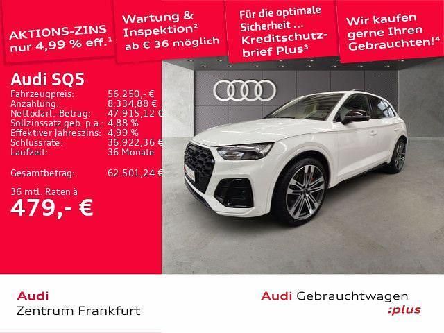 Ibisweiß/ibisweiß Gebraucht 2023 Audi SQ5 Design SUV | 56.250 € (Fairer Preis) - Bild 1/3