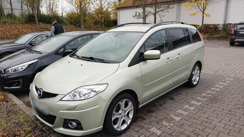 Gelb Gebraucht 2009 Mazda 5 Van / Kleinbus | 5.500 € (Etwas zu teuer) - Bild 1/4