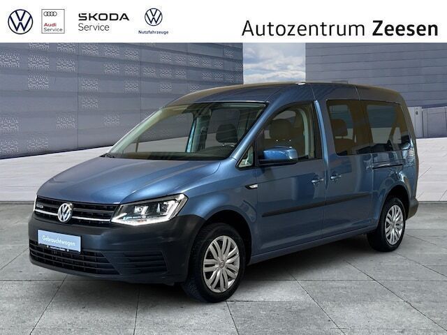 Acapulcoblau Gebraucht 2020 VW Caddy Maxi Life Trendline Van / Kleinbus | 16.950 € - Bild 1/4