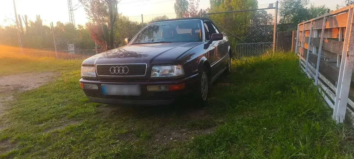 Gebraucht Audi 80 116 PS (85 kW) 1995 Rot Cabrio
