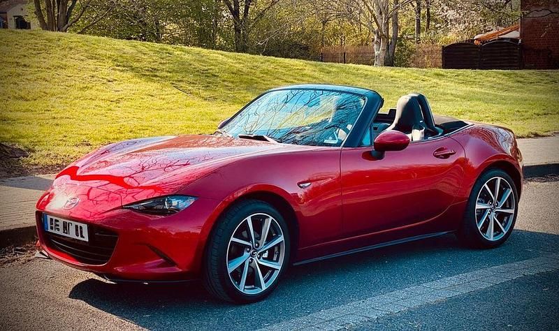 Gebraucht Mazda MX5 Selection 132 PS (97 kW) 2020 Rot Cabrio