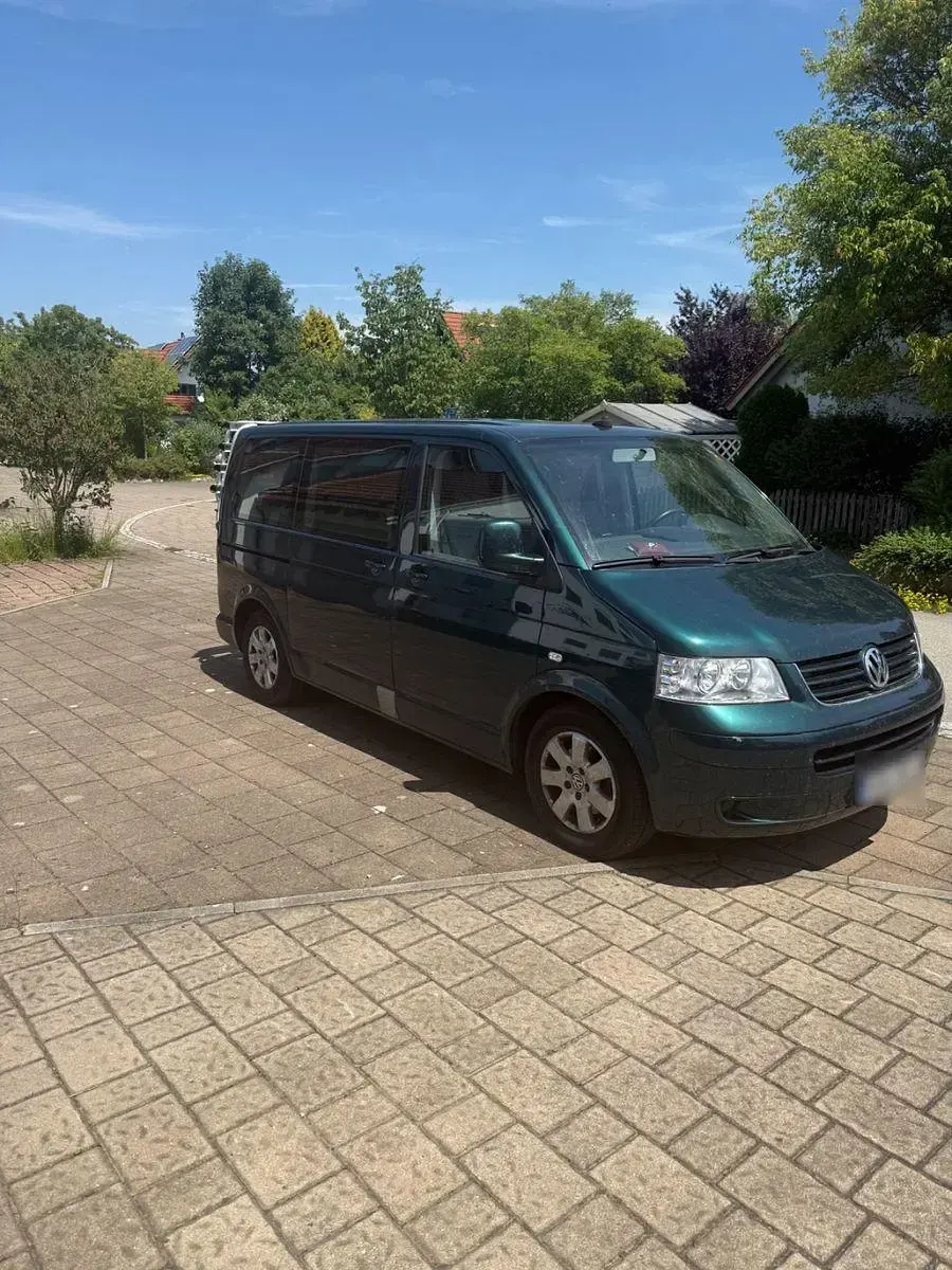 Gebraucht VW Multivan Comfortline 131 PS (96 kW) 2003 Grün Van / Kleinbus