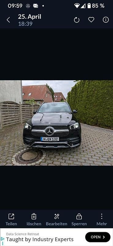 Schwarz Gebraucht 2022 Mercedes GLE300 AMG SUV | 61.000 € (Superpreis) - Bild 1/4