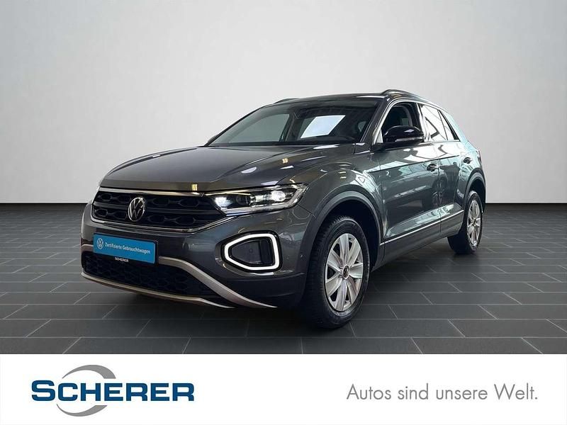 Indiumgrau metallic (metallic) Gebraucht 2025 VW T-Roc Goal SUV | 25.780 € (Fairer Preis) - Bild 1/3