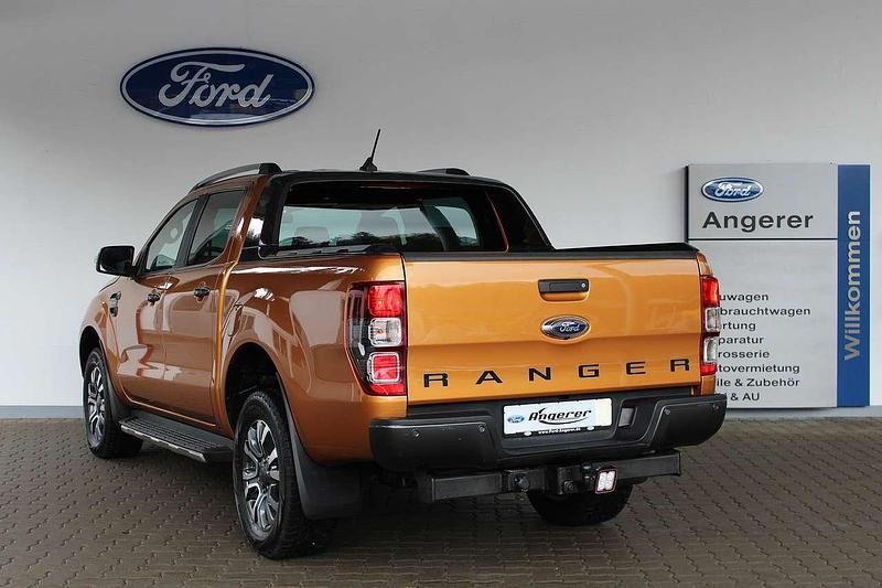 Gebraucht Ford Ranger Wildtrack 212 PS (155 kW) 2021 Canyonorange metallic Pickup