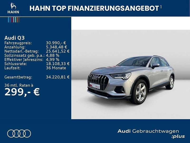 Gebraucht Audi Q3 Advanced 150 PS (110 kW) 2024 Florettsilber metallic SUV