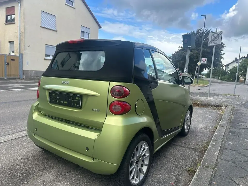 Usata Smart ForTwo Cabrio 71 CV (52 kW) 2011 Verde Cabrio