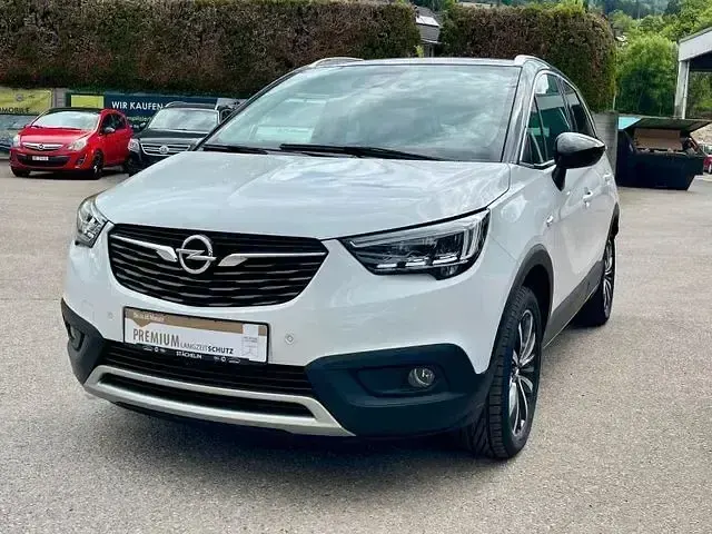 Gebraucht Opel Crossland X 110 PS (80 kW) 2019 Weiß SUV