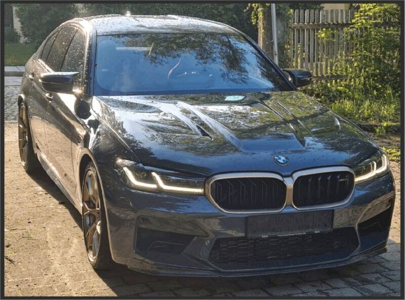 Grau Gebraucht 2021 BMW M5 Sport Line Limousine | 162.199 € (Teuer) - Bild 1/4