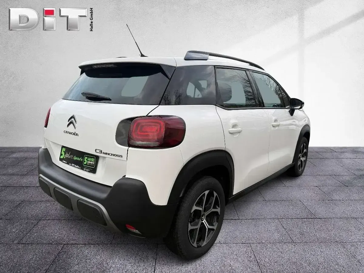 Gebraucht Citroën C3 Aircross PureTech 131 PS (96 kW) 2023 Weiß SUV