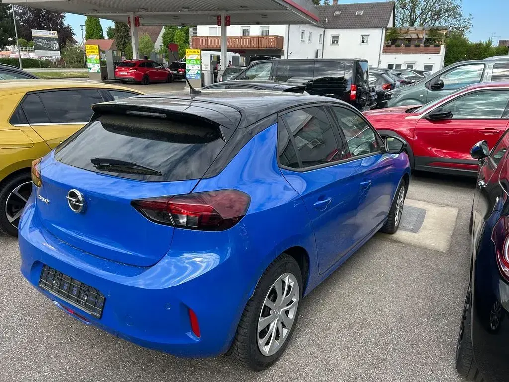 Usata Opel Corsa-e Edition 100 kW (136 CV) 2022 Blu Utilitaria