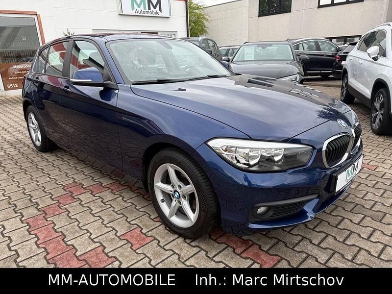 Mediterranblau metallic Gebraucht 2017 BMW 116 Advantage Kleinwagen | 14.490 € (Fairer Preis) - Bild 1/4