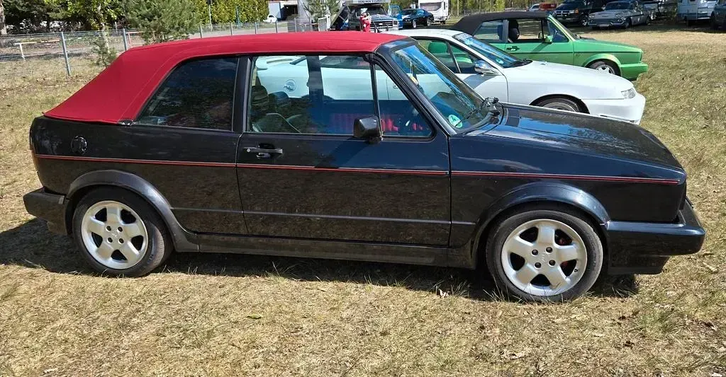 Gebraucht VW Golf Cabriolet 98 PS (72 kW) 1992 Schwarz Cabrio