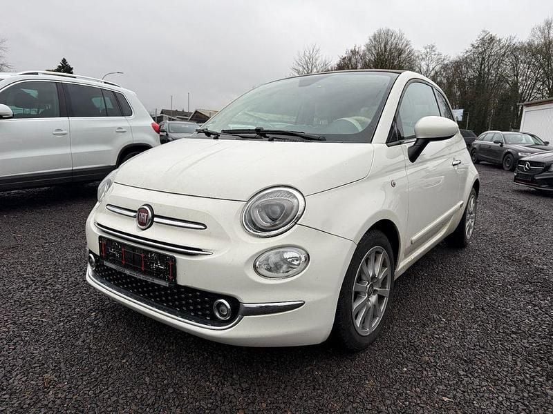 Weiß Gebraucht 2015 Fiat 500C Lounge Cabrio | 5.999 € (Guter Preis) - Bild 1/4