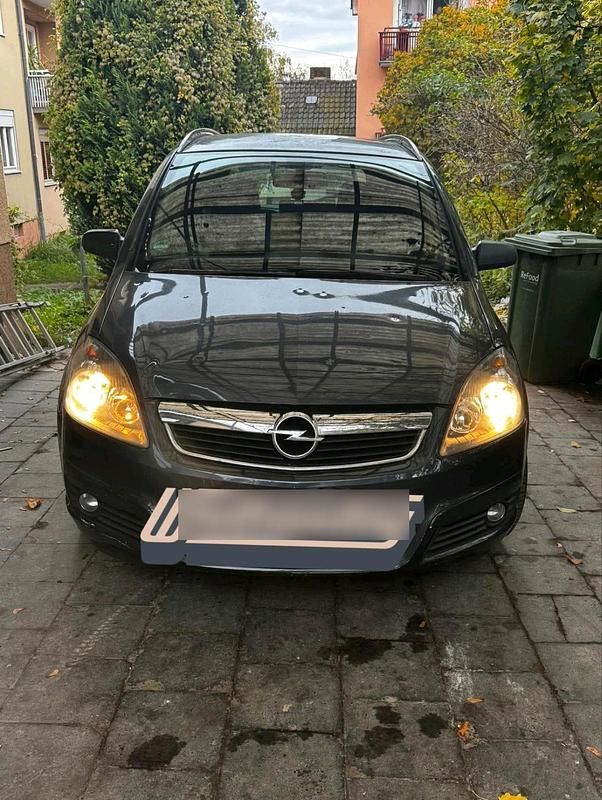 Schwarz Gebraucht 2007 Opel Zafira Van / Kleinbus | 1.500 € - Bild 1/4