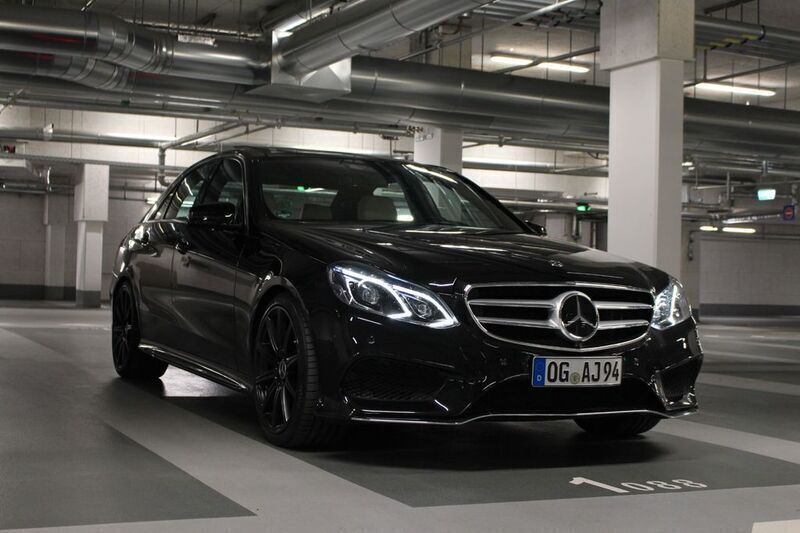 Schwarz Gebraucht 2016 Mercedes E500 AMG Limousine | 31.499 € (Guter Preis) - Bild 1/4