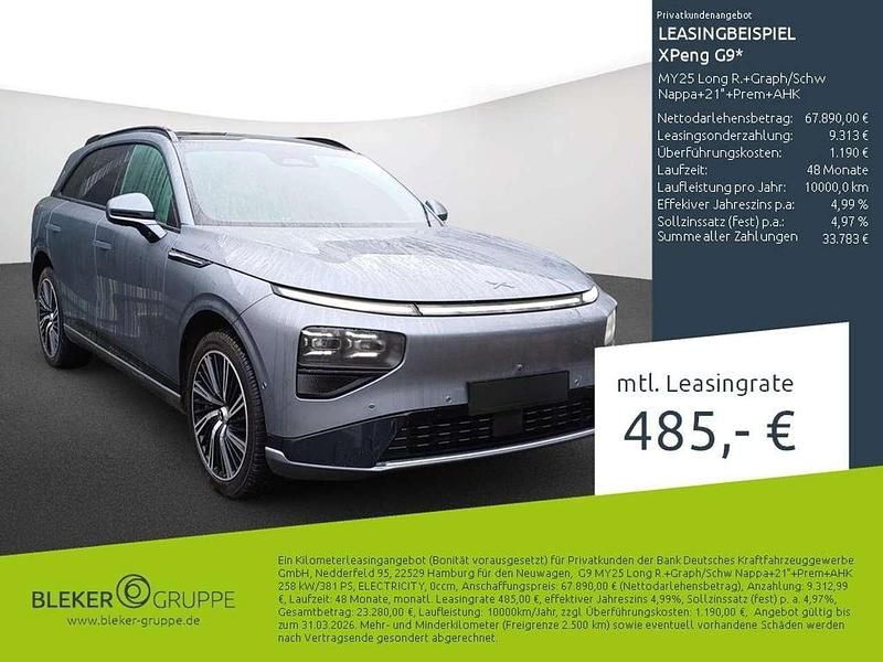 Neu XPENG G9 258 kW (351 PS) 2026 Graphite gray SUV