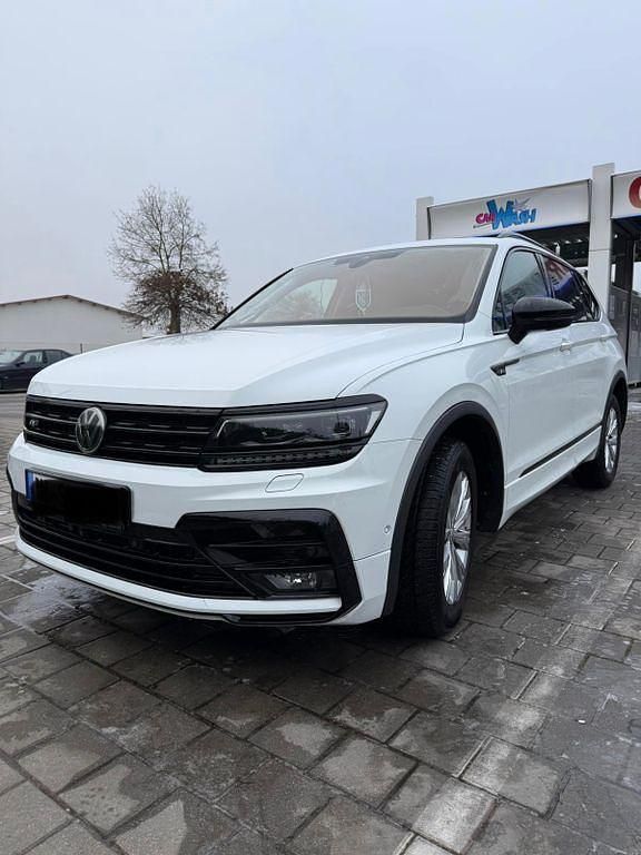 Gebraucht VW Tiguan Allspace R-line 239 PS (175 kW) 2018 Weiß SUV