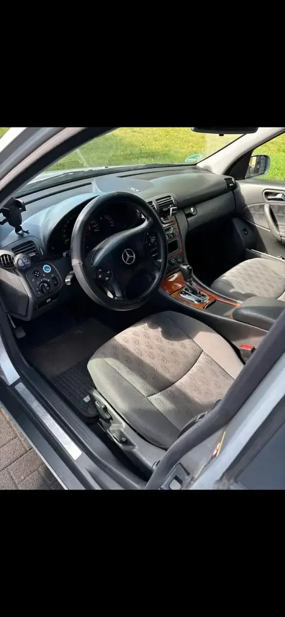 Gebraucht Mercedes C180 2003 Silber Kombi