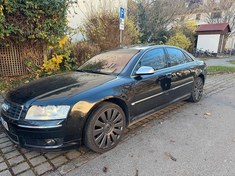 Schwarz Gebraucht 2003 Audi A8 Ambiente Limousine | 3.300 € (Superpreis) - Bild 1/4