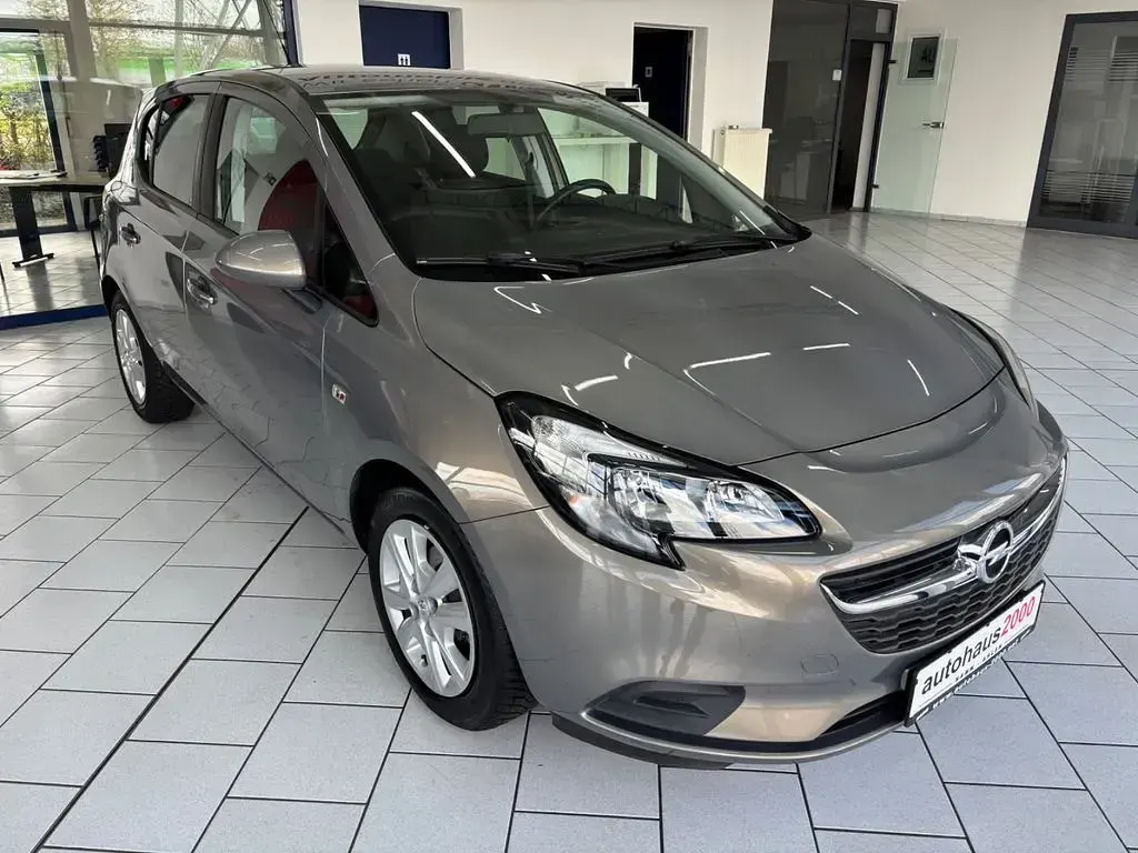 Gebraucht Opel Corsa Edition 90 PS (66 kW) 2015 Grau Kleinwagen