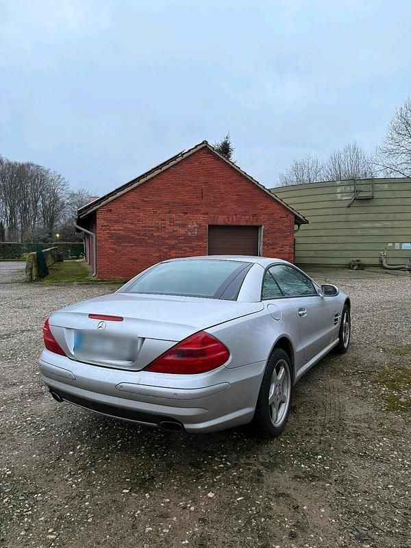 Gebraucht Mercedes SL500 306 PS (225 kW) 2002 Silber Cabrio