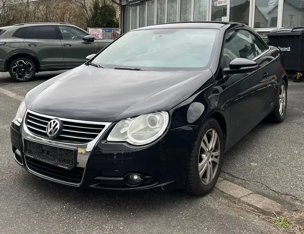 Usata VW Eos Edition 122 CV (89 kW) 2009 Nero Cabrio