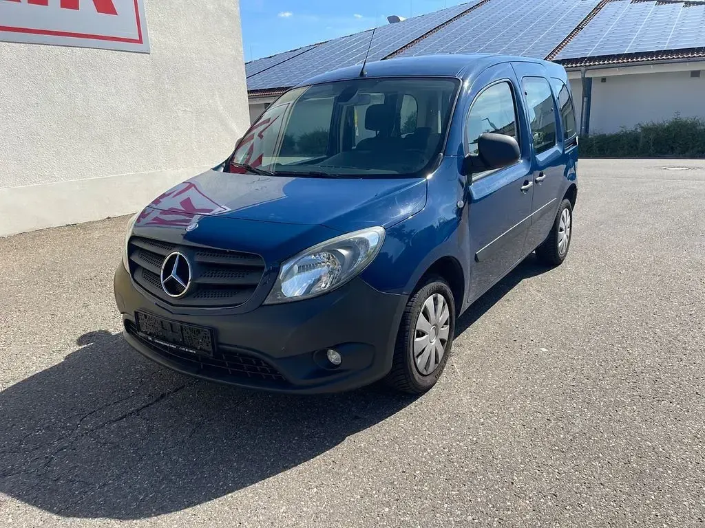 Gebraucht Mercedes Citan 109 90 PS (66 kW) 2014 Blau Van / Kleinbus