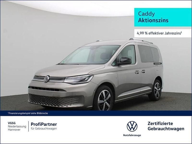 Gebraucht VW Caddy Style 122 PS (89 kW) 2024 Beige Van / Kleinbus