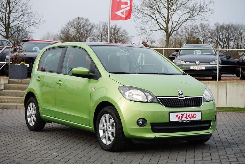 Gebraucht Skoda Citigo Style 75 PS (55 kW) 2016 Grün Kleinwagen