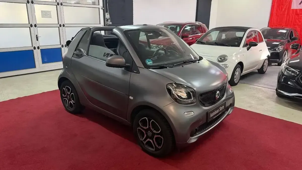 Gebraucht Smart ForTwo Cabrio 71 PS (52 kW) 2017 Titania grey Cabrio
