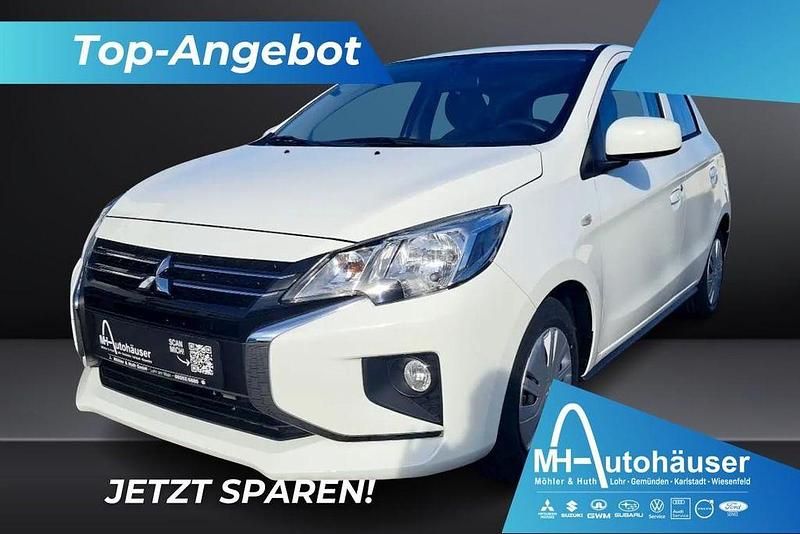 Islandweiss (s) Neu 2024 Mitsubishi Space Star Select Limousine | 14.990 € - Bild 1/4