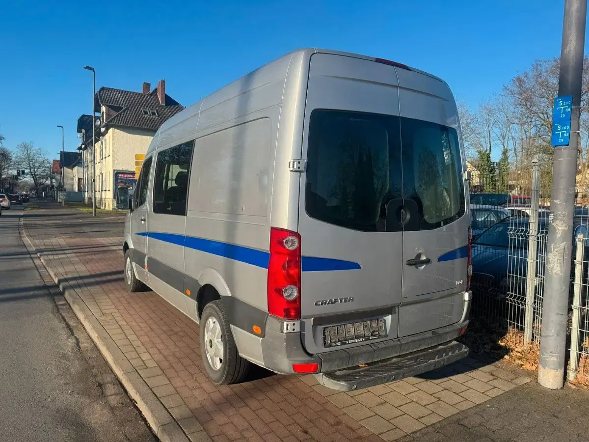 Używany VW Crafter 163 KM (119 kW) 2013 Srebrny Van