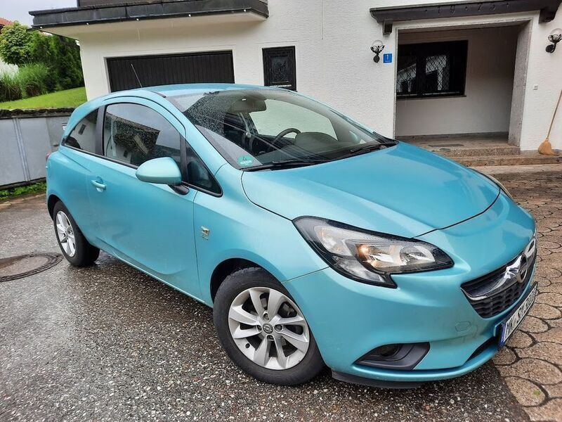Grün Gebraucht 2015 Opel Corsa drive Kleinwagen | 7.499 € (Guter Preis) - Bild 1/4