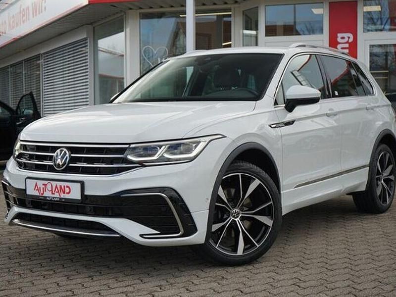 Gebraucht VW Tiguan R-line 200 PS (147 kW) 2020 Pure white SUV