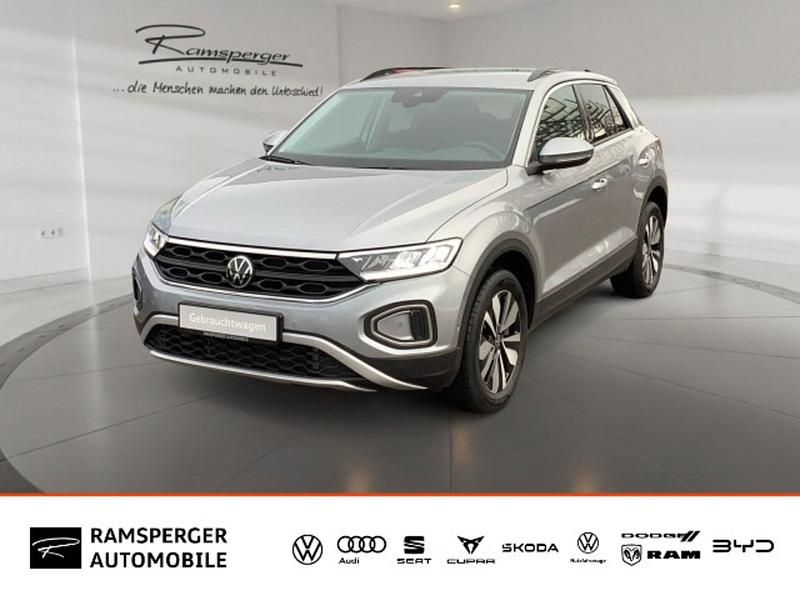 Gebraucht VW T-Roc Move 110 PS (80 kW) 2023 Silber (pyritsilber metallic) SUV
