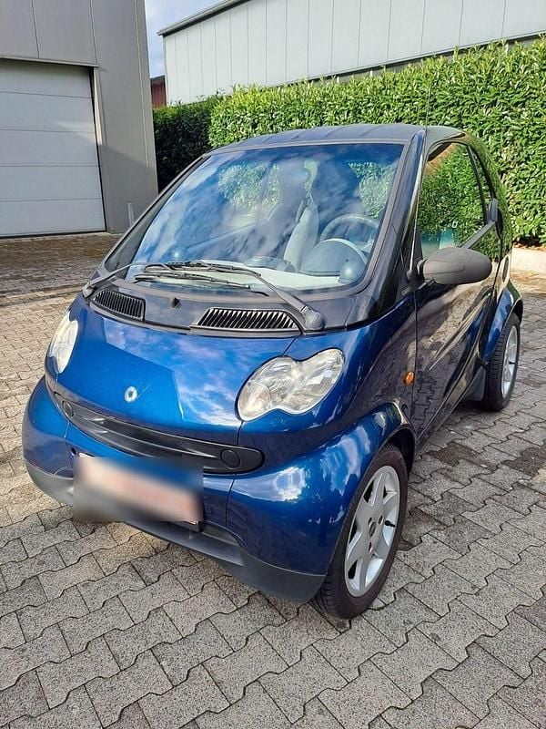 Blau Gebraucht 2004 Smart ForTwo Coupé Pure Coupé | 1.199 € (Teuer) - Bild 1/4