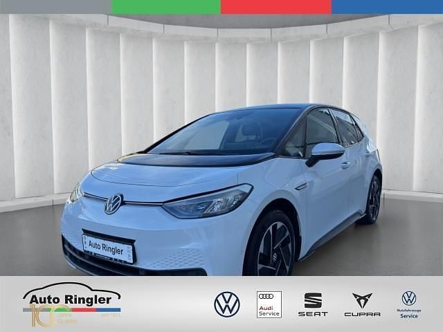 Weiss Gebraucht 2022 VW ID.3 Pro Performance Kleinwagen | 20.490 € (Guter Preis) - Bild 1/3